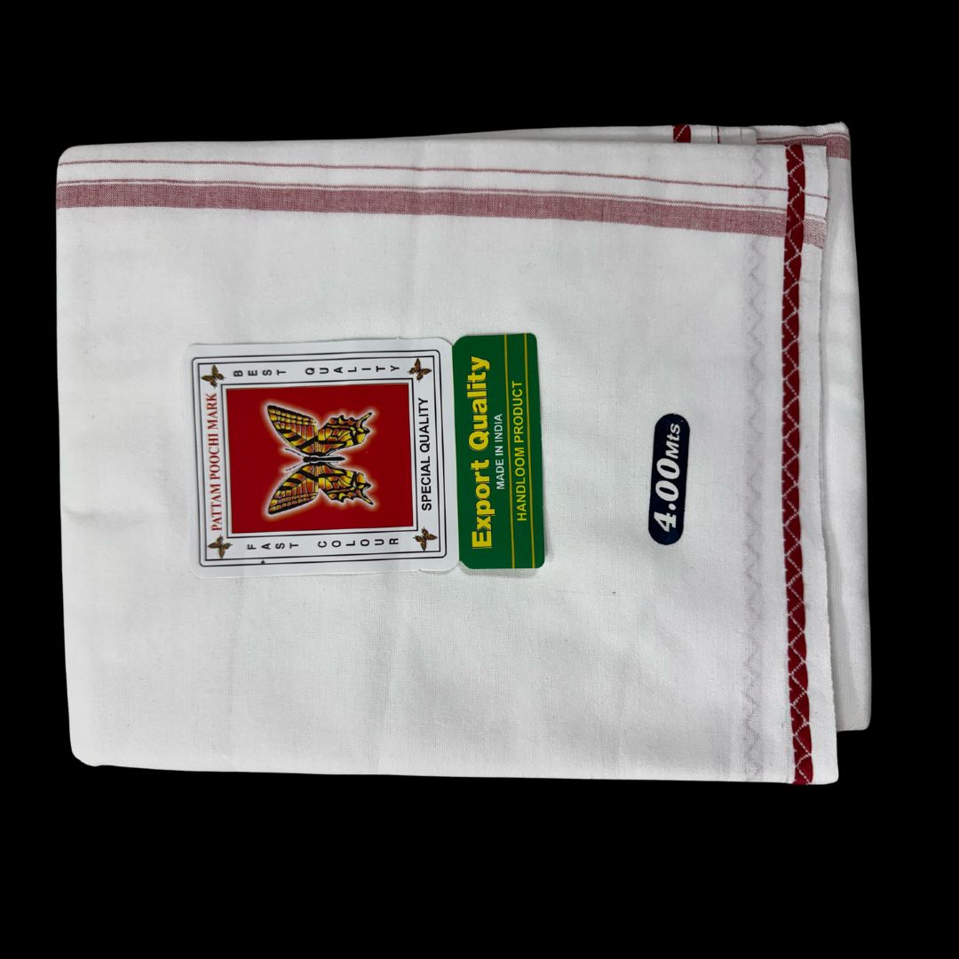 Cotton Dhoti Chadar (For Men)