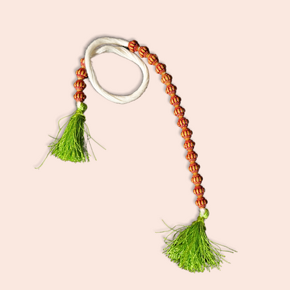 Sakshi Mala | Multicolor, Designer, Crystal | 20 Beads (16+4)