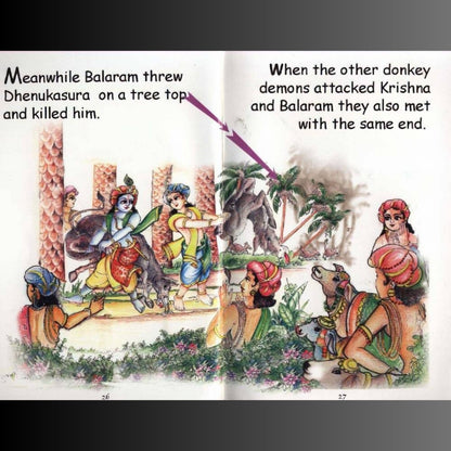 Krishna and Balarama Pastimes in Talavan (Children's Story Book) Pastimes in Talavan Forest