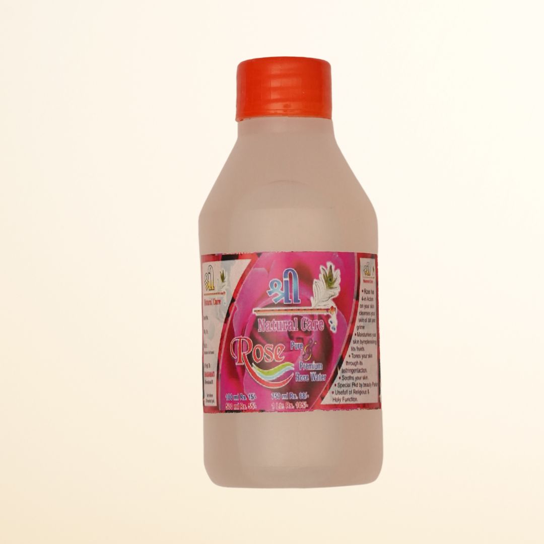 ગુલાબ જલ ગુલાબ જળ - એક બોટલમાં 350ml શુદ્ધતા