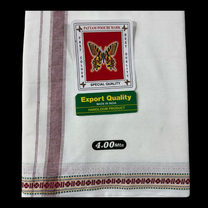 Cotton Dhoti Chadar (For Men)