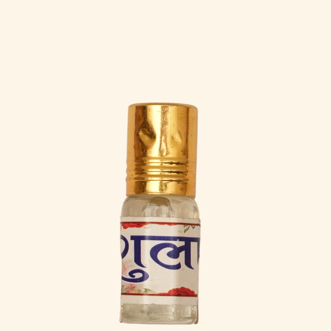 Rose Beauty: 15ml & 30ml Luxury Gulab Attar (Rose Perfume) in a Glass Bottle