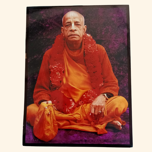 Photo Frame for Home Decor | Divine Spiritual Art for Living Room, Bedroom, Or Office Decoration - Srila Prabhupada.