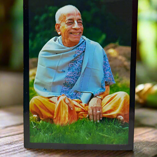 Photo Frame for Home Decor | Divine Spiritual Art for Living Room, Bedroom, Or Office Decoration - Srila Prabhupada.